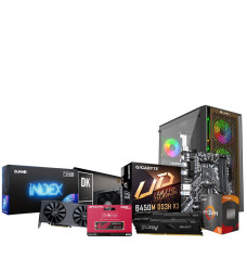 Budget PC Build With AMD RYZEN 5 5600X PROCESSOR And Gigabyte B450M DS3H V3 DDR4 AMD Motherboard